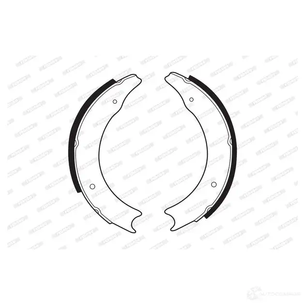 Тормозные колодки FERODO FSB14 5016687007008 721036 UGS ZD изображение 0