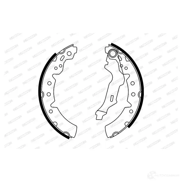 Тормозные колодки FERODO 5016687085501 UMJNQ T1 FSB591 721492 - Изображение 1