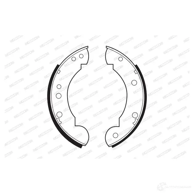 Тормозные колодки FERODO F SB385R 721219 VEHS5C1 FSB385 - Изображение 1