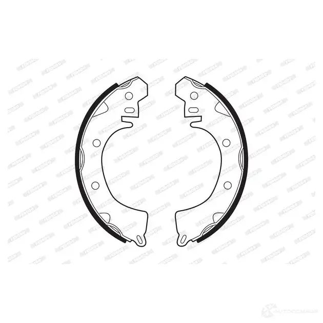 Тормозные колодки FERODO FSB228 B9P XXUX 5016687020106 721103 - Изображение 1