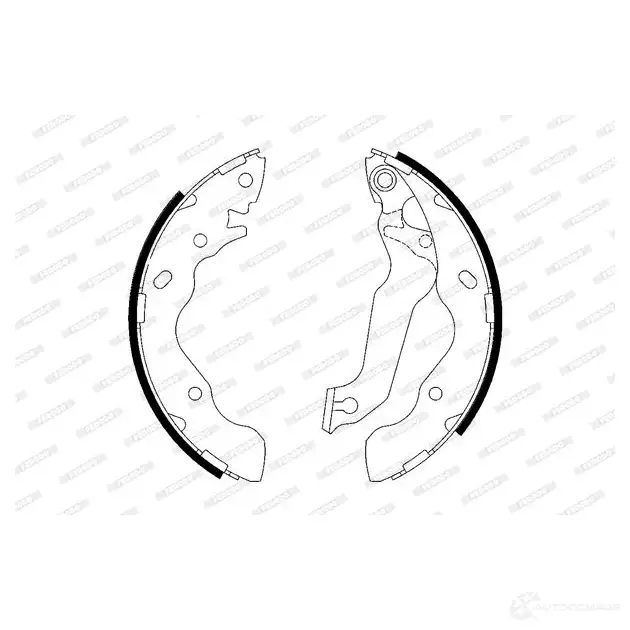 Тормозные колодки FERODO I8 ZZG 5016687091205 721509 FSB607 - Изображение 1