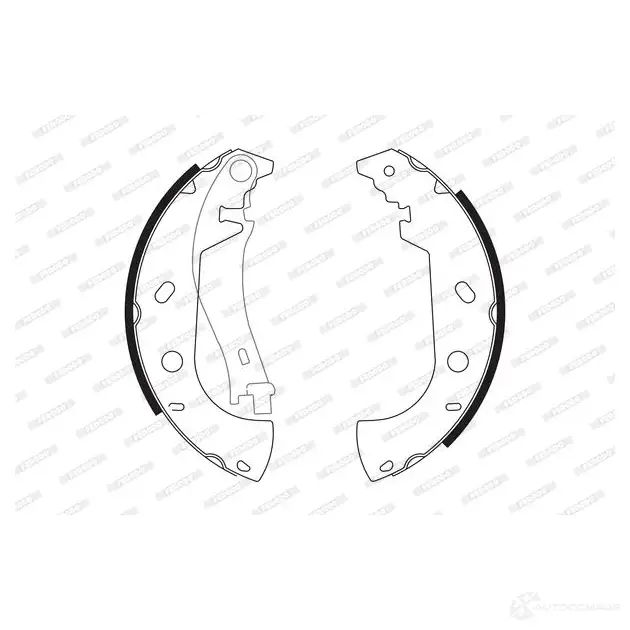 Тормозные колодки FERODO FSB571 721472 VQG Z6 5016687092707 - Изображение 1