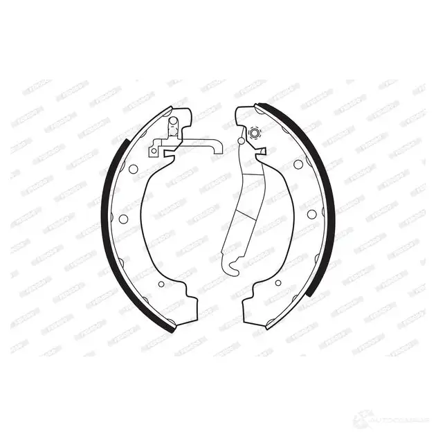Тормозные колодки FERODO FSB1 80R FSB180 32QDZ 721064 - Изображение 1