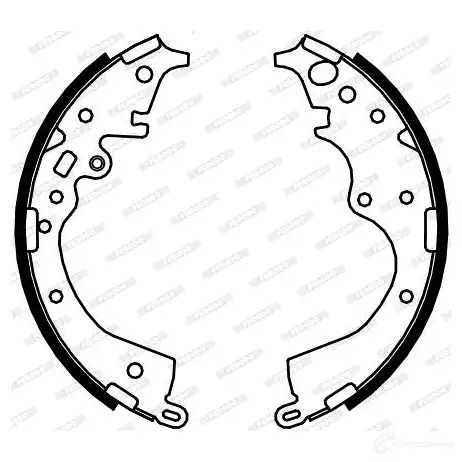 Тормозные колодки FERODO 721364 4044197630035 3J MXPA FSB4122