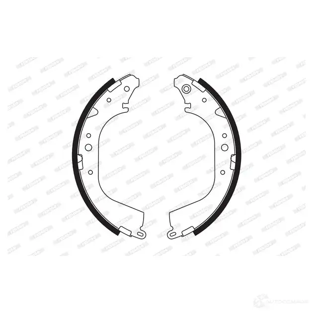 Тормозные колодки FERODO 5016687043402 FSB559 721457 6KE VO0 изображение 0