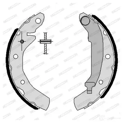 Тормозные колодки FERODO Z SARDH 5016687085907 FSB595 721496 - Изображение 1