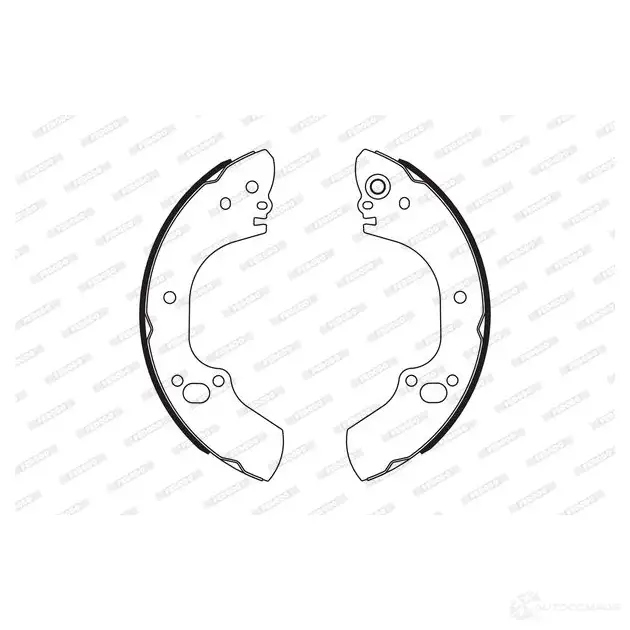Тормозные колодки FERODO 721456 27Z SG 5016687083705 FSB557 - Изображение 1