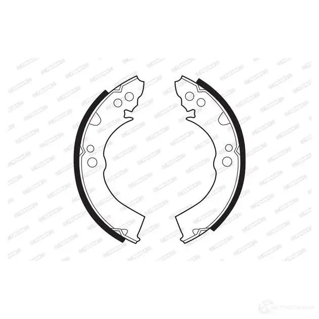 Тормозные колодки FERODO FSB309 721161 5016687014808 JCNZ Z - Изображение 1