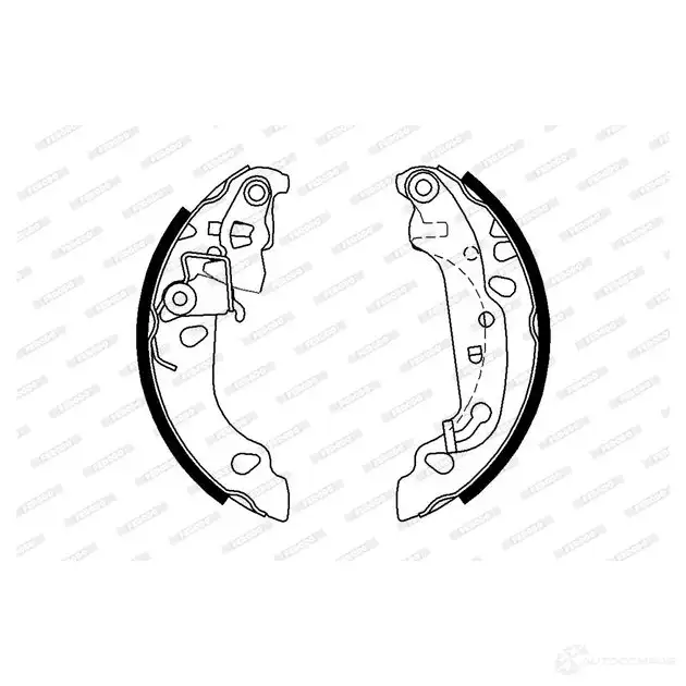 Тормозные колодки FERODO 721538 FSB636 VKCIW 6 5016687091502 - Изображение 1
