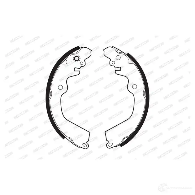 Тормозные колодки FERODO FSB404 721275 PA M24 5016687034103 - Изображение 1