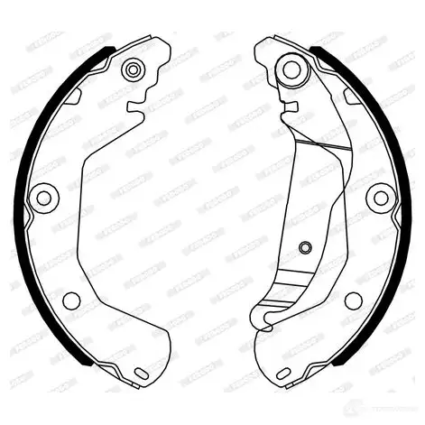 Тормозные колодки FERODO AR KDRJD FSB4316 1437134083 - Изображение 1