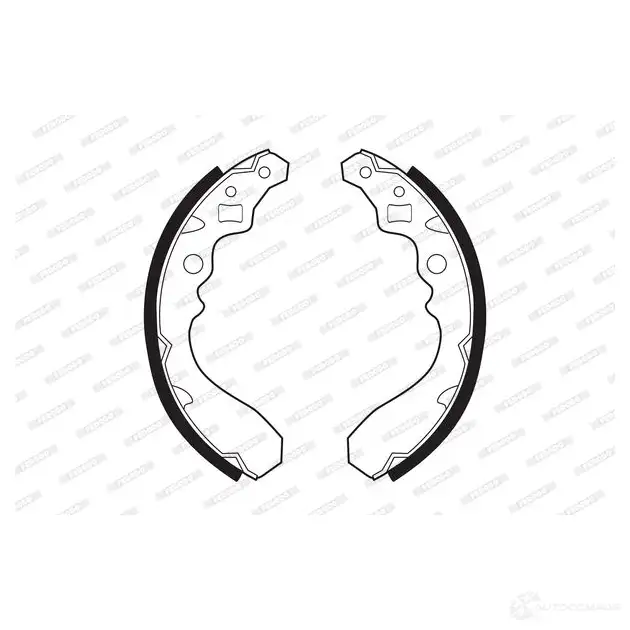 Тормозные колодки FERODO FSB328 5016687029604 721175 1HY Q8 - Изображение 1