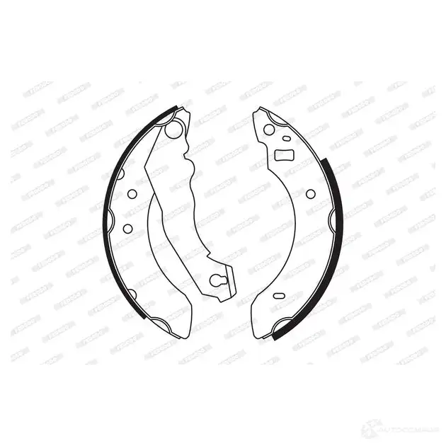 Тормозные колодки FERODO 721453 FSB554 M792 Y 5016687041903 изображение 0