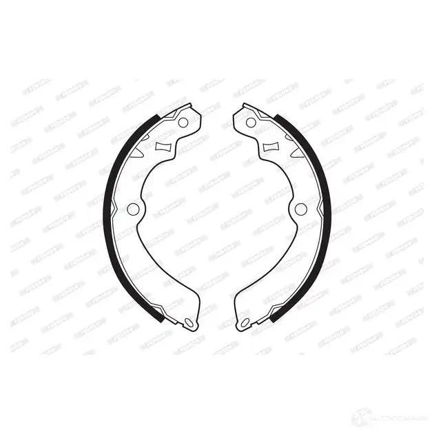 Тормозные колодки FERODO FSB316 721166 5016687032901 S3R 7H - Изображение 1