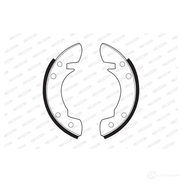 Тормозные колодки FERODO 4044197466047 LKQ CE5G FSB375 721213 - Изображение 1