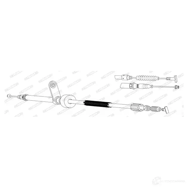 Трос ручника FERODO EYR P6 717584 FHB432893 4044197833375 - Изображение 1