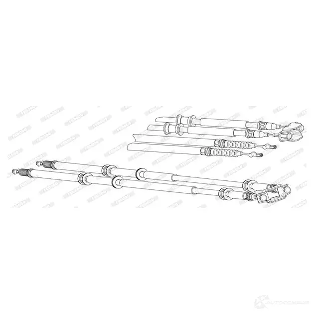 Трос ручника FERODO 4044197834037 FHB433016 Z WDYH 717650 - Изображение 1