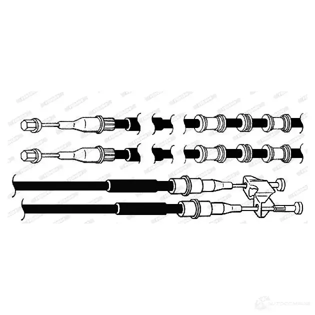 Трос ручника FERODO FHB432936 4044197833696 4 IFXAL8 717616 - Изображение 1