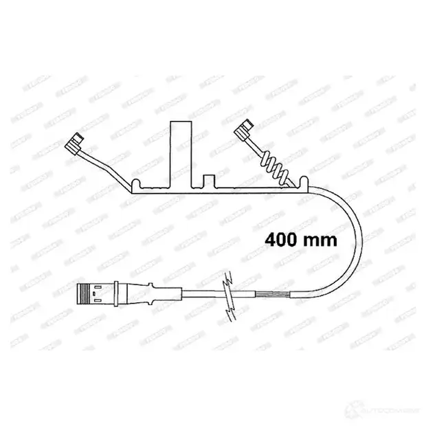 Датчик износа тормозных колодок FERODO FAI162 H EUHQA 713528 5016687026313 изображение 0