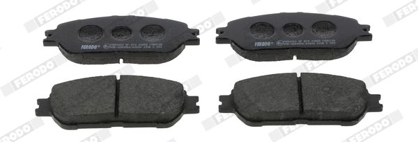 Тормозные колодки дисковые, комплект FERODO 2YV TQF 1439895324 FDB4126 - Изображение 1