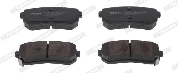 Тормозные колодки дисковые, комплект FERODO W1XIO P FDB4986 1439895334 - Изображение 1