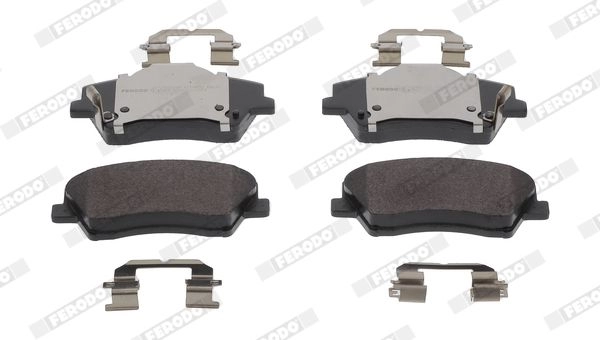 Тормозные колодки дисковые, комплект FERODO FDB5205 1439895358 JX19 6 - Изображение 1