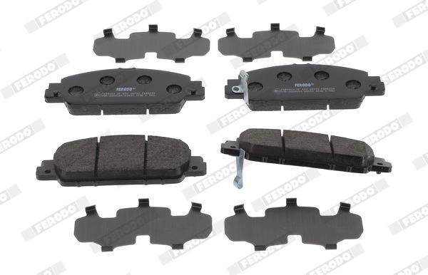 Тормозные колодки дисковые, комплект FERODO BW7J Q FDB5234 1439895369 - Изображение 1