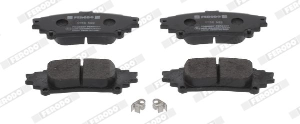 Тормозные колодки дисковые, комплект FERODO 1439895372 VC O27ZJ FDB5237 - Изображение 1