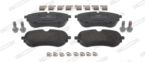 Тормозные колодки дисковые, комплект FERODO 1439895390 FDB5279 0VVL V5 - Изображение 1