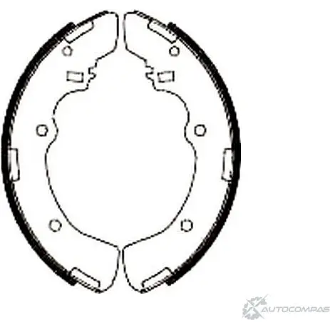 Тормозные колодки, комплект Jurid 1P8ZKJ 362011J 567609 3620 11 изображение 0