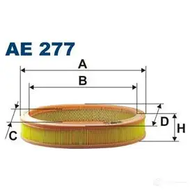 Воздушный фильтр FILTRON ae277 5 KFFUOY 2101227 5904608002778 изображение 0