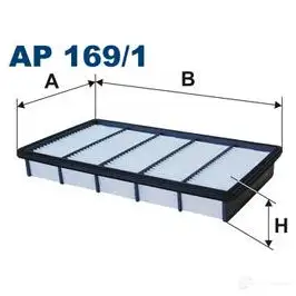 Воздушный фильтр FILTRON 2102082 D NLMOI ap1691 5904608021694