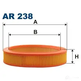 Воздушный фильтр FILTRON 2102283 5904608002389 QP Q88K ar238