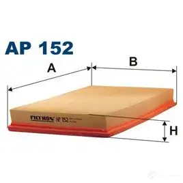 Воздушный фильтр FILTRON 2102033 5904608001528 54QKS 6I ap152 изображение 0