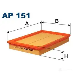 Воздушный фильтр FILTRON 5904608001511 ap151 2 BOAYPH 2102027