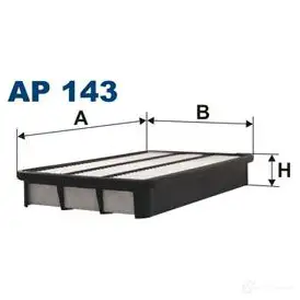Воздушный фильтр FILTRON ap143 5904608001436 2101998 S HF2C