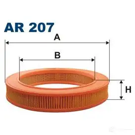 Воздушный фильтр FILTRON 5904608002075 U IXYE 2102245 ar207