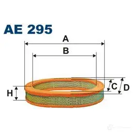 Воздушный фильтр FILTRON ae295 FOZ VXX 5904608002952 2101230