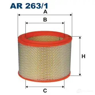 Воздушный фильтр FILTRON 2102305 ar2631 5904608012630 Q5UD5 T