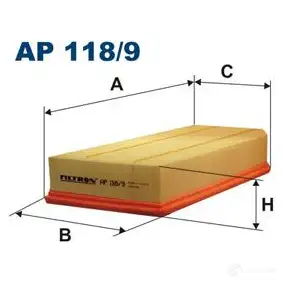 Воздушный фильтр FILTRON 2101887 5904608101181 0NGTY 9H ap1189