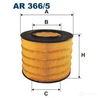 Воздушный фильтр FILTRON 2102409 5904608063663 ar3665 LSZ6H3 L