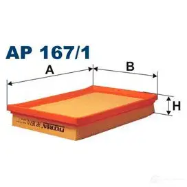 Воздушный фильтр FILTRON 2102078 U 5693GB ap1671 5904608011671