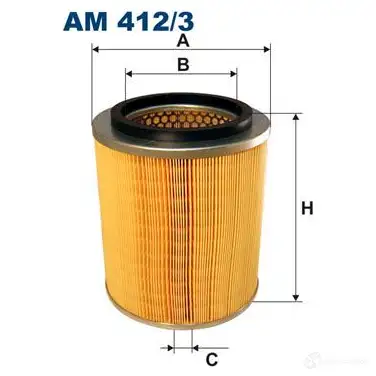 Воздушный фильтр FILTRON 5904608044129 VX WP8E am4123 2101365