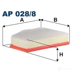 Воздушный фильтр FILTRON 1437416562 0BD QL ap0288