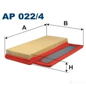 Воздушный фильтр FILTRON ap0224 2101580 5904608050229 G5 8VTL
