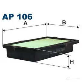 Воздушный фильтр FILTRON 5904608001061 3D3 SG ap106 2101823