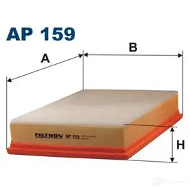 Воздушный фильтр FILTRON ap159 5904608001597 UG1 1L 2102059