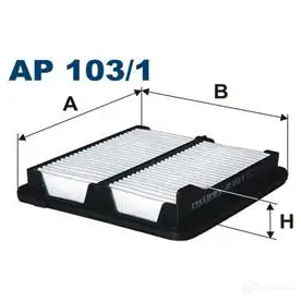 Воздушный фильтр FILTRON 5904608021038 ap1031 2101804 Z6X Q7