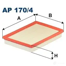 Воздушный фильтр FILTRON ap1704 1437417627 VA99I 55 изображение 0