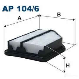 Воздушный фильтр FILTRON RA0ABJ 6 5904608071040 2101814 ap1046